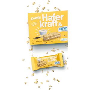 Produktbild für Müsliriegel Corny Haferkraft &amp; SKYR Vanille