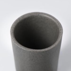 Produktbild für Zahnputzbecher Sealskin Pierra, grau, aus Kunststein