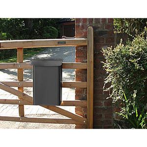 Produktbild für Briefkasten SafePost 14055 ScanPro 14 anthrazit, aus Stahl