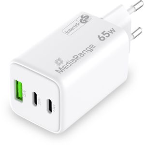 Produktbild für USB-Ladegerät MediaRange MRMA116-2, 65 Watt