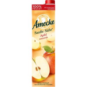 Produktbild für Saft Amecke Sanfte Säfte, Apfel naturtrüb, ohne Zuckerzusatz
