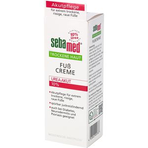 Produktbild für Fußcreme sebamed Urea Akut 10%, feuchtigkeitsspendend