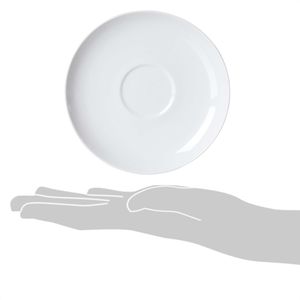 Produktbild für Untertasse Ritzenhoff&amp;Breker Suomi, cremeweiß