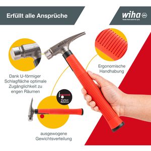 Produktbild für Klauenhammer Wiha 42071, SB 846300E