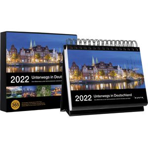 Tischkalender Kunth Unterwegs in Deutschland 2022