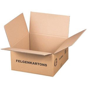 Smartboxpro Felgenkarton 19 Zoll, 4 Stück, Innenmaße 525 x 525 x 310mm , 4 Stück