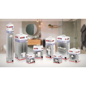 Produktbild für Toilettenpapierhalter Tesa Moon White, weiß matt
