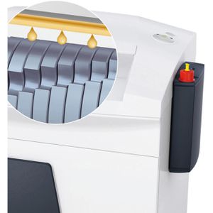 Produktbild für Aktenvernichter HSM Securio B35, 1923111O, mit Rollen und Öler