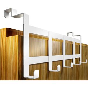 Produktbild für Türhaken 4smile für Innenseite, mit 5 Haken, weiß