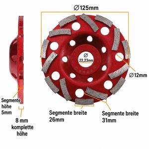Produktbild für Diamantschleiftopf BTEC TWIN SPEED EXTREME