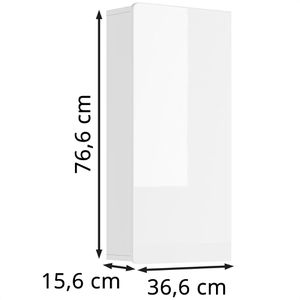 Produktbild für Bad-Hängeschrank Vicco Izan
