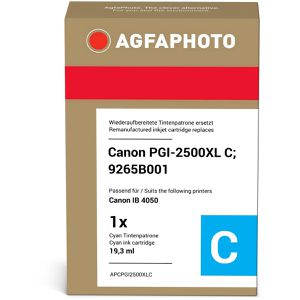 Produktbild für Tinte AgfaPhoto für Canon PGI-2500XL C