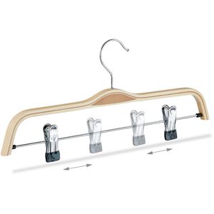 Produktbild für Hosenbügel Relaxdays 10024654126, aus Holz