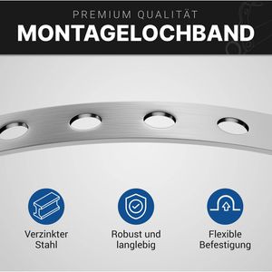 Produktbild für Lochband Garsiduro MLB-GALV-12mm