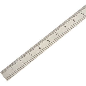 Stahlmaßstab