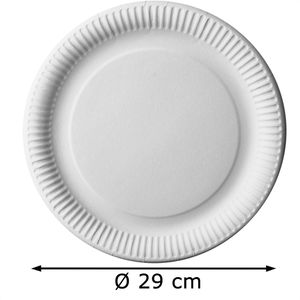 Produktbild für Einwegteller Papstar 11740 pure, Pappe