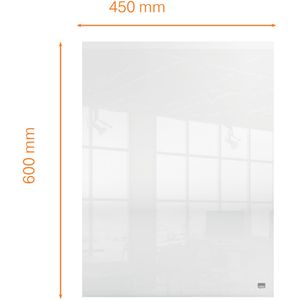 Produktbild für Whiteboard Nobo 1915618, 45 x 60 cm