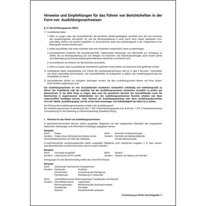Produktbild für Ausbildungsnachweis Sigel AW480, A4