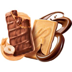 Produktbild für Kekse Bahlsen Hazelnut Cream &amp; Choc Vollmilch