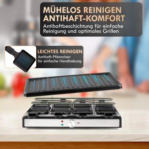 Produktbild für Raclette-Grill Clatronic RG 3757, für 8 Personen