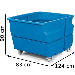 Produktbild für Großbehälter asecos 32037, 600 Liter