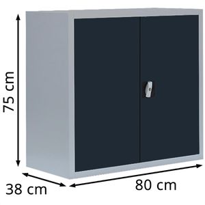Produktbild für Aktenschrank Lüllmann 530308, aus Metall