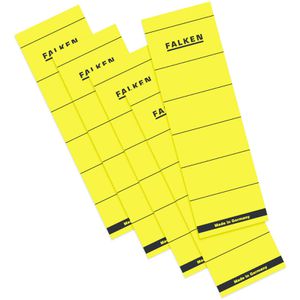 Produktbild für Rückenschilder Falken 11286838, gelb