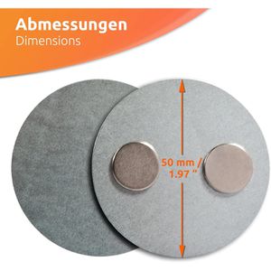 Produktbild für Rauchmelder-Magnethalter ECENCE