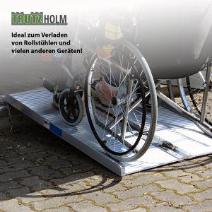 Produktbild für Auffahrrampe Trutzholm 37502, aus Aluminium, Rollstuhl-Rampe