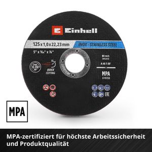 Produktbild für Trennscheibe Einhell 711528, Bohrungs-Ø 22,23 mm