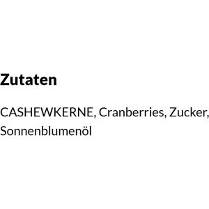 Produktbild für Nussmischung Seeberger Cashew-Cranberry-Mix, im Beutel