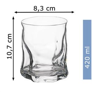 Produktbild für Whiskygläser Bormioli-Rocco Sorgente 340350