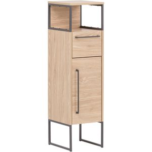 Produktbild für Badschrank Schildmeyer Limone 150013, mit 2 Füßen, eiche hell