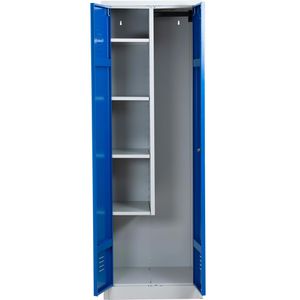Produktbild für Mehrzweckschrank G-Office CLC/HD.1860, abschließbar, blau