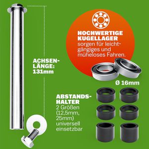 Produktbild für Schubkarrenrad Gardebruk 4.80/4.00-8, luftbereift