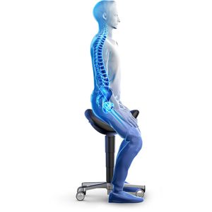 Produktbild für Drehhocker bimos 9473L-MG01