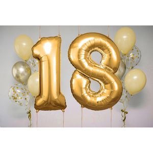 Produktbild für Luftballons Amscan 9906266, Riesenzahl 1, gold
