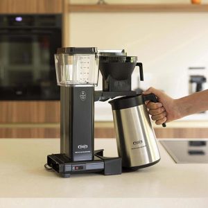 Produktbild für Kaffeemaschine Moccamaster KBGT Black, mit Thermoskanne