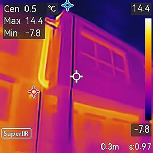Produktbild für Wärmebildkamera TFA 31.1144.01, VISUALTEMP