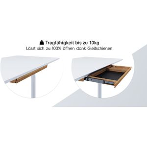 Produktbild für Unterbau-Schublade Actiforce Bambus, aus Bambus