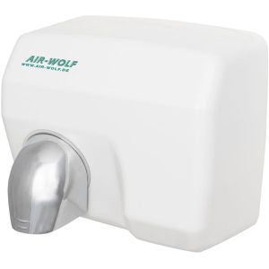 Produktbild für Händetrockner Air-Wolf Serie E, 10-232, Warmluft, weiß