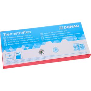 Produktbild für Trennstreifen DONAU 8620100-04, rot