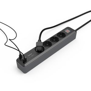 Produktbild für Steckdosenleiste Hama 223189, mit 1,4m Kabel