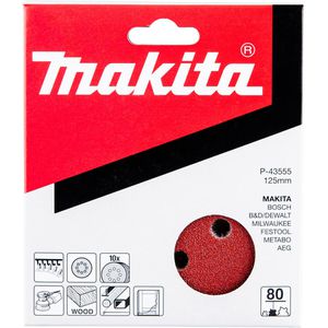 Produktbild für Schleifpapier Makita P-43555, Körnung 80
