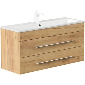 Produktbild für Waschtisch Posseik Portus 1000 SlimLine, hängend, eiche gold