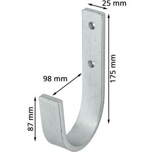 Produktbild für Wandhaken Vormann Universalhaken 001456006Z, Metall