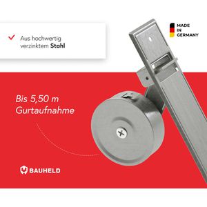 Produktbild für Gurtwickler Bauheld mit Lochabstand 160mm