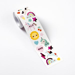 Produktbild für Sticker Folia 27102 Stickerrolle Unicorn