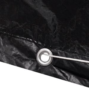 Produktbild für Gartenmöbel-Abdeckung vidaXL 41641, schwarz