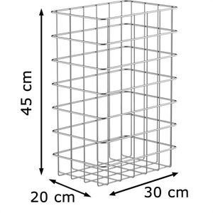 Produktbild für Abfallkorb CWS MediLine, 903109700, Edelstahl